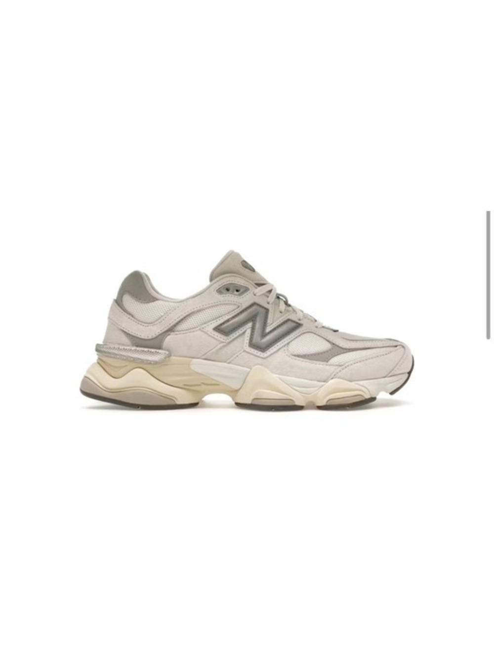 Size 10 New Balance 9060 Sea Salt White